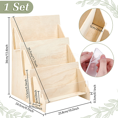 MDF Display Risers ODIS-WH0086-084B-1
