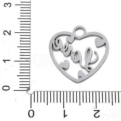 304 Stainless Steel Pendants LS-STAS-I327-13P-1