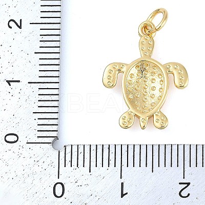Rack Plating Brass Pendants KK-P287-38E-G-1