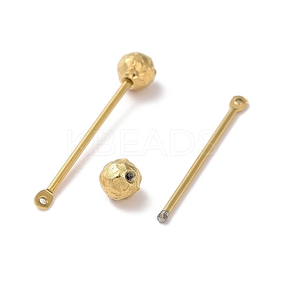 Ion Plating(IP) 304 Stainless Steel Threaded Ball Eyepin STAS-M330-01A-G-1