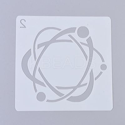 Plastic Drawing Stencil for Kids Teen Boys Girls DIY-D023-13I-1