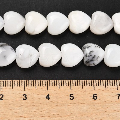 Natural White African Opal Beads Strands G-H005-C10-01-1