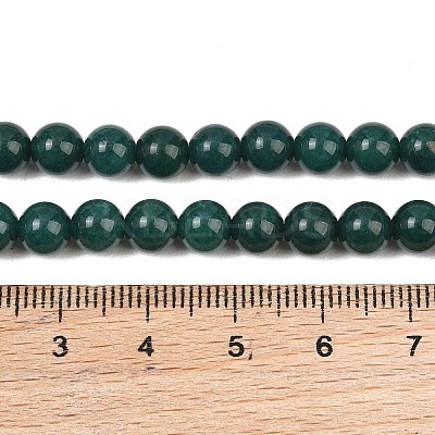 Dyed Natural White Jade Beads Strands GG-CBAD029-A06-6mm-1