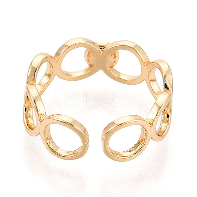 Ring Brass & Enamel Cup Peg Ring Settings KK-N274-26G-1