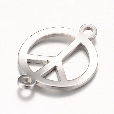 Tarnish Resistant 201 Stainless Steel Links connectors X-STAS-S059-22B-1