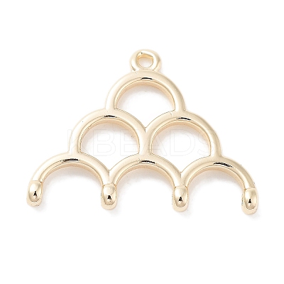 Brass Pendants KK-C077-08G-1