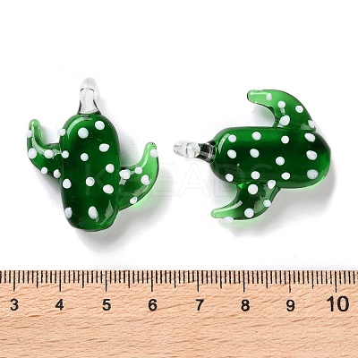 Handmade Lampwork Pendants LAMP-S068-01D-1