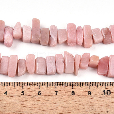Natural Pink Opal Beads Strands G-T140-65-1