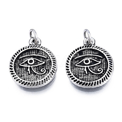 Tibetan Style Alloy Pendant Rhinestone Settings TIBE-N011-206-1