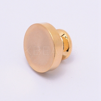 Blank Wax Seal Brass Stamp Head AJEW-WH0162-34E-G-1