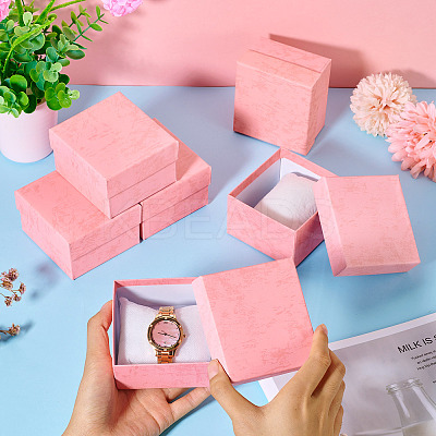 Rectangle Paper Jewelry Gift Boxes CON-TAC0010-91D-1