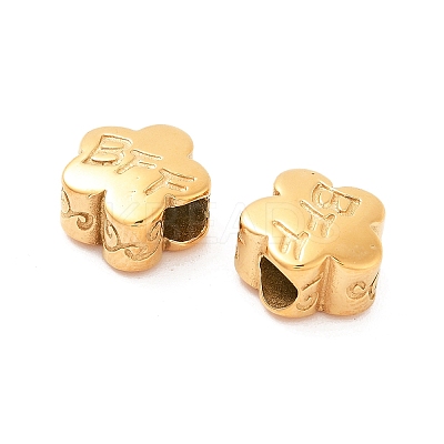 304 Stainless Steel European Beads STAS-S147-02B-1