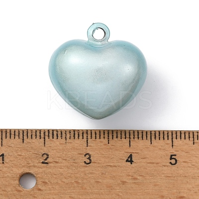 Spray Printed Alloy Bell Pendants KK-P252-A01-1