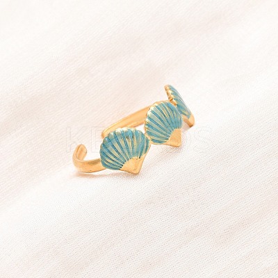 304 Stainless Steel Cuff Rings RJEW-D334-01D-G-1