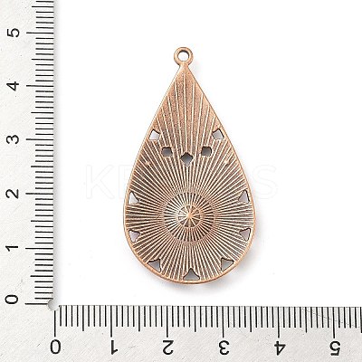 Alloy Enamel Pendants PALLOY-D313-04A-1