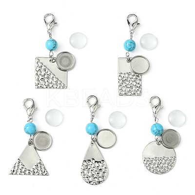 304 Stainless Steel Pendant Decoration HJEW-JM01549-1