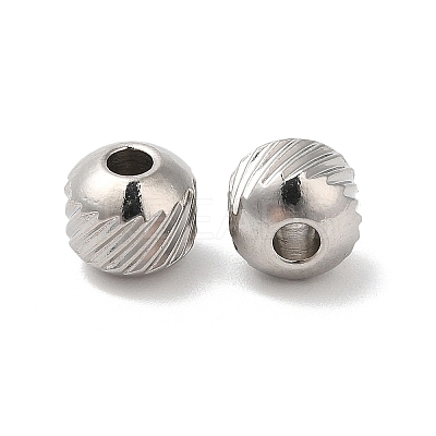 Non-Tarnish 201 Stainless Steel Bead STAS-H214-29C-P-1-1