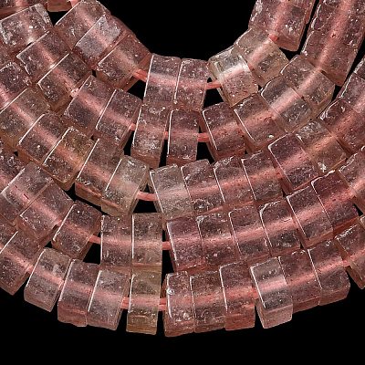 Natural Strawberry Quartz Beads Strands G-A280-C12-01-1