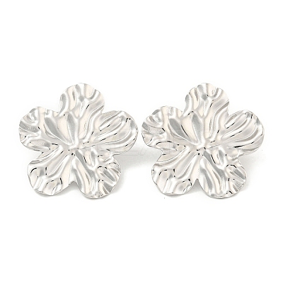 Tarnish Resistant 304 Stainless Steel Stud Earrings for Women EJEW-A111-06P-1