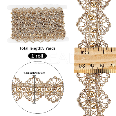 5 Yards Filigree Ribbon OCOR-GF0004-93A-1