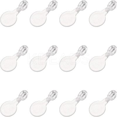 Transparent AS Plastic Pendant Blanks FIND-CA0001-16-1