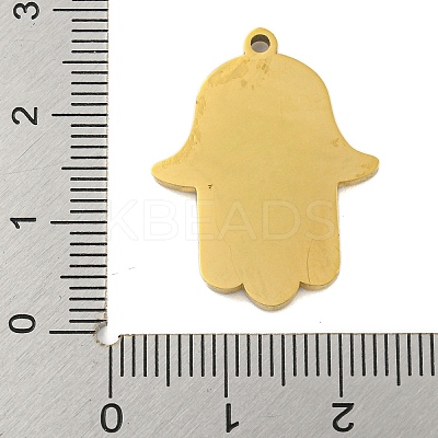 Ion Plating(IP) 304 Stainless Steel Rhinestone Pendants STAS-U007-11A-G-1
