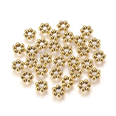Tibetan Style Spacer Beads LS-GLFH267Y-NF-1