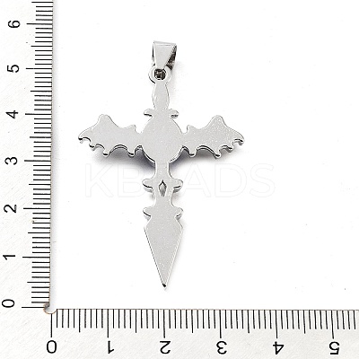 Alloy Pendants TIBE-L012-011P-1