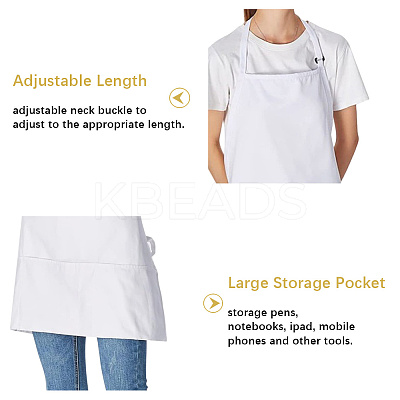 Polyester Sleeveless Apron AJEW-WH20054-028B-1