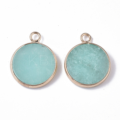 Natural White Jade Pendants X-G-S359-007C-1