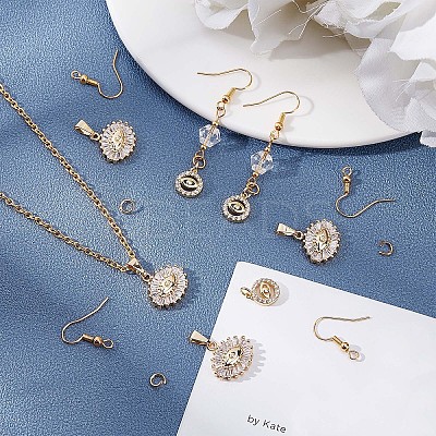 DIY Dangle Earring Making Kits DIY-AR0001-56-1