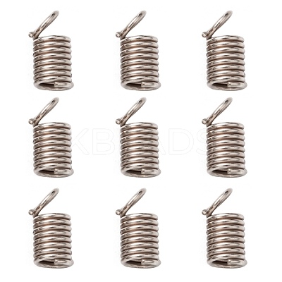 Iron Coil Cord Ends E195Y-1