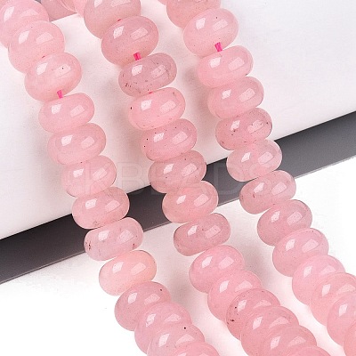 Natural White Jade Beads Strands G-Q613-01F-34-1