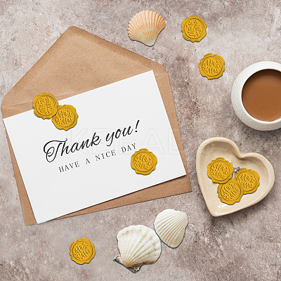 50Pcs Adhesive Wax Seal Stickers DIY-SD0001-69B-1