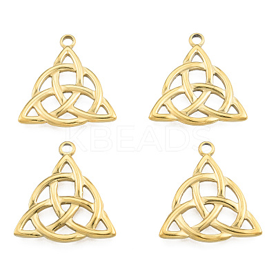 Ion Plating(IP) 201 Stainless Steel Pendants STAS-N098-263LG-1