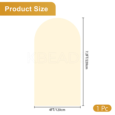 1Pc Polyester Wedding Arch Cover Cloth DIY-CN0003-60C-1