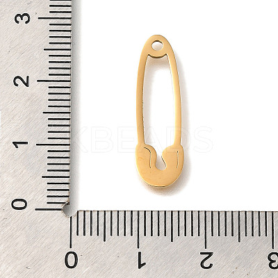201 Stainless Steel Pendants STAS-R136-05G-1