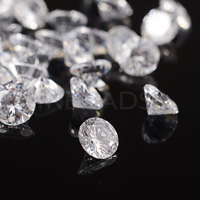 Cubic Zirconia Cabochons ZIRC-M002-4mm-007-1