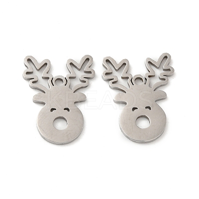 Non-Tarnish 201 Stainless Steel Pendants STAS-Q245-09P-1
