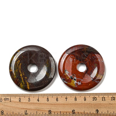 Natural Mookaite Pendants G-P532-01A-22-1