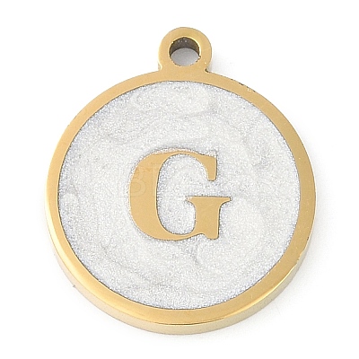 Ion Plating(IP) 201 Stainless Steel Pendants STAS-K288-02G-G-1
