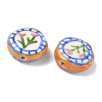 Handmade Porcelain Beads PORC-C008-04B-1