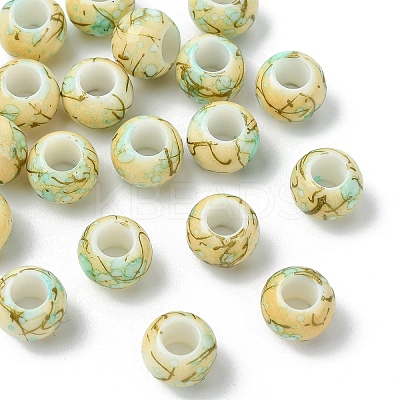 20Pcs Acrylic European Beads OPDL-YW0001-04E-1