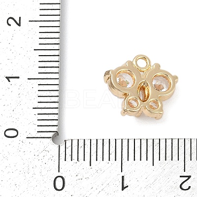 Brass Micro Pave Cubic Zirconia Pendants KK-Z094-16G-02-1