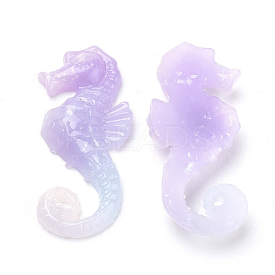 Opaque Resin Cabochons LS-CRES-S304-37-1