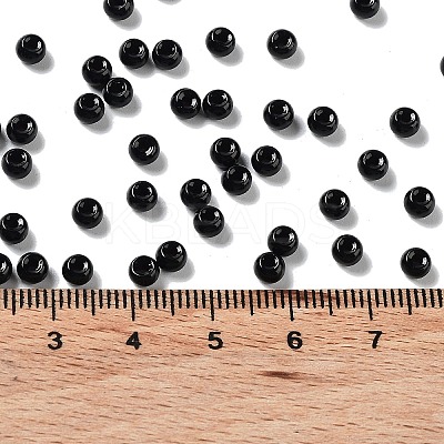 Baking Paint Glass Seed Beads SEED-H002-I-A521-1