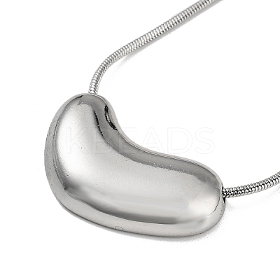 Non-Tarnish 304 Stainless Steel Pendant Necklaces LS-NJEW-G120-03P-1