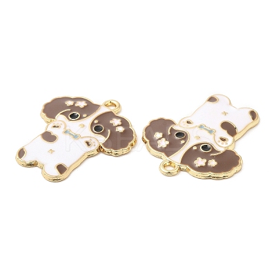 Alloy Enamel Pendants FIND-C037-19G-03-1