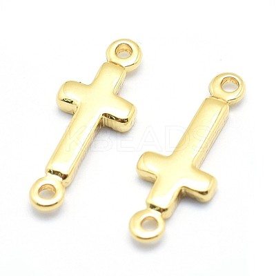Brass Links Connectors KK-J279-40G-NR-1