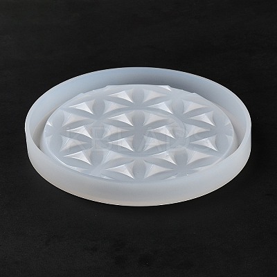 DIY Life of Flower Textured Cup Mat Silicone Molds SIMO-H009-05A-1
